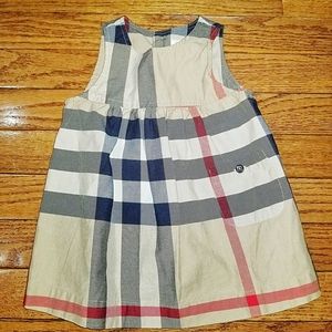 Adorable Burberry Dress- 6 Months